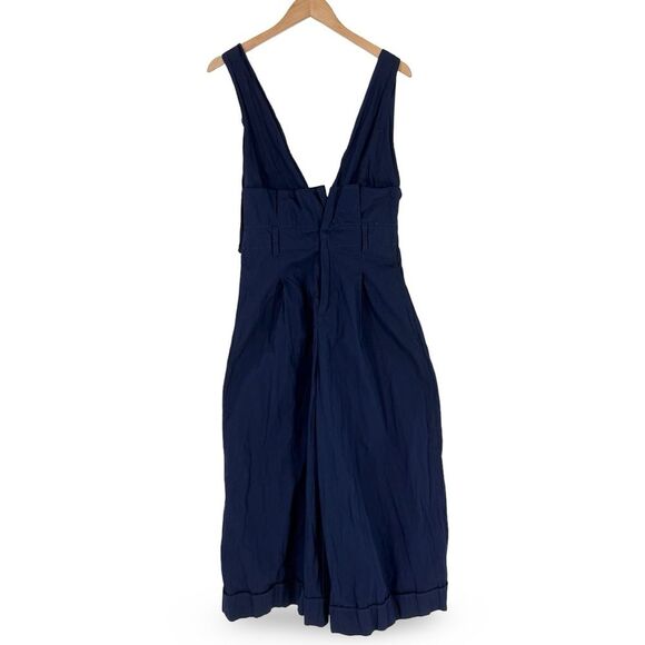 HOPE Stockholm Match Wide Leg Cropped Jumpsuit in Navy | Size 36 / Small - Picture 2 of 9